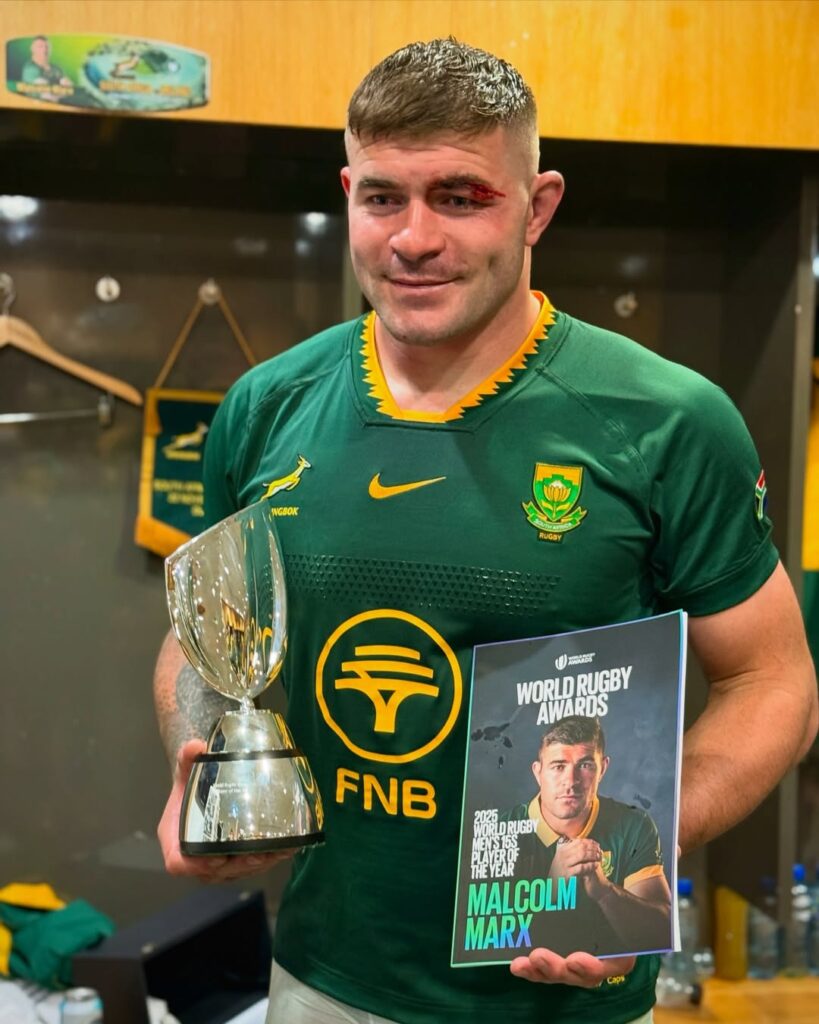 Springboks star Malcolm Marx