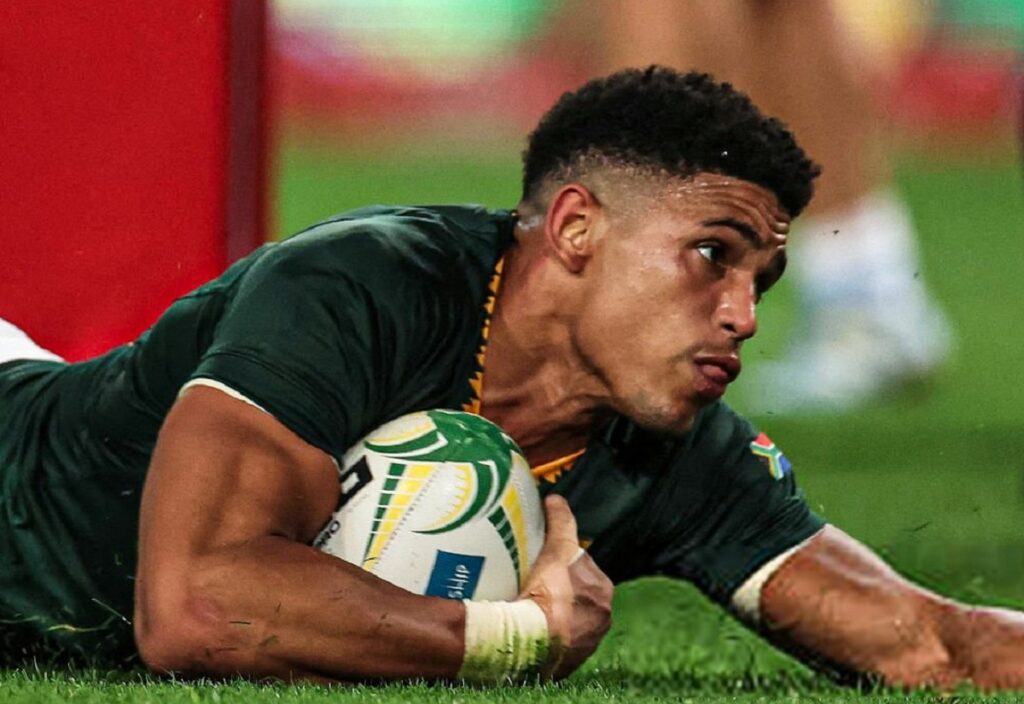 Springbok Sacha Feinberg-Mngomezulu