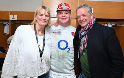 Henry Pollock and his parents