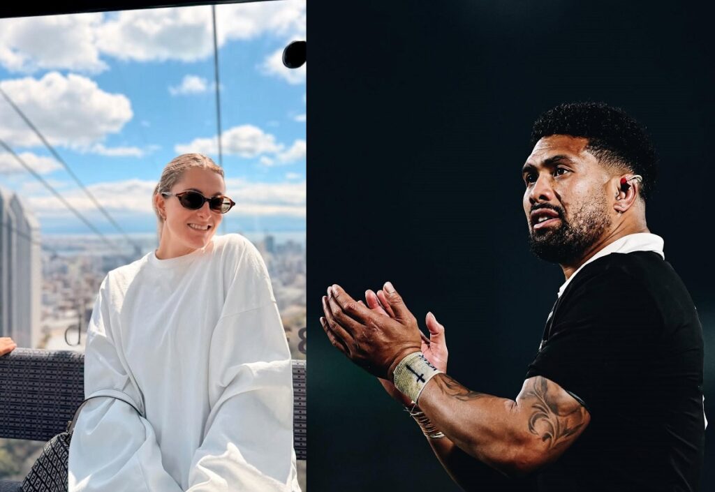 Saskia Hartmann-Hechenberger and Ardie Savea