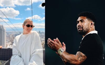 Saskia Hartmann-Hechenberger and Ardie Savea