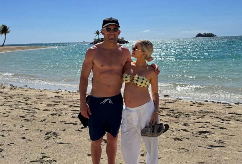 Damian McKenzie Georgia O'Sullivan baby