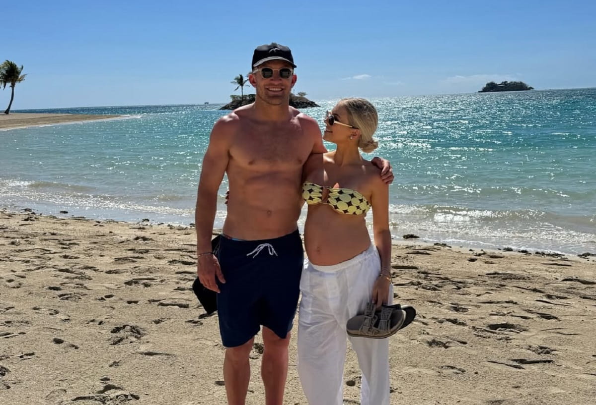 Damian McKenzie Georgia O'Sullivan baby