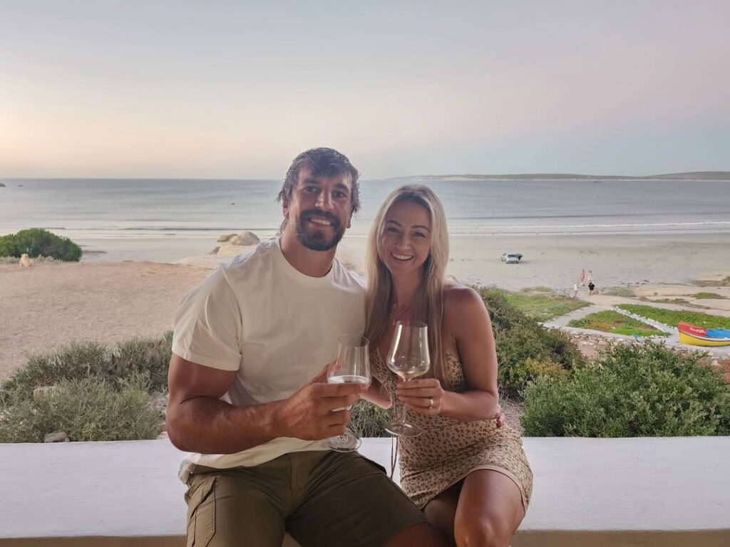 Springboks Eben Etzebeth wedding anniversary