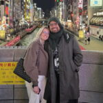 Ardie Savea and his wife, Saskia
