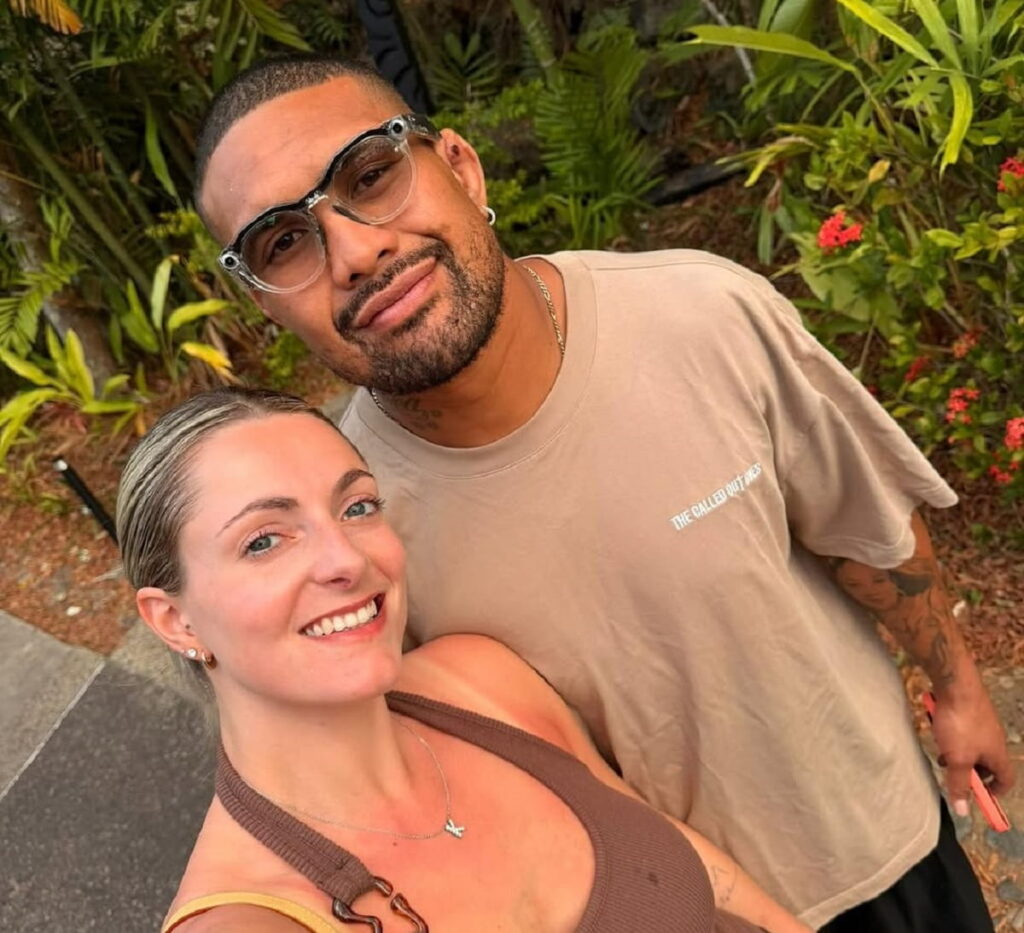 Ardie Savea and his wife, Saskia