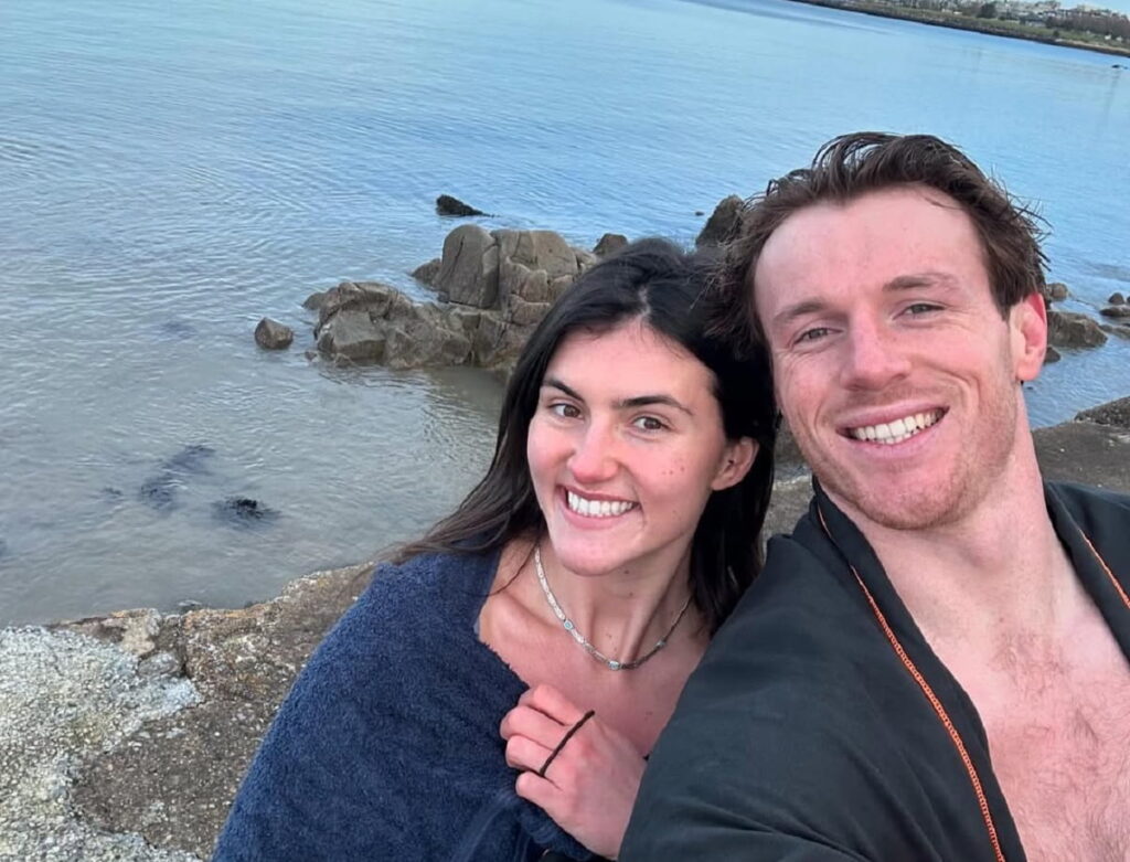 Ryan Baird and his girlfriend, Ally Mahon