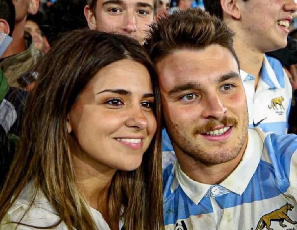 Mateo Carreras and his girlfriend