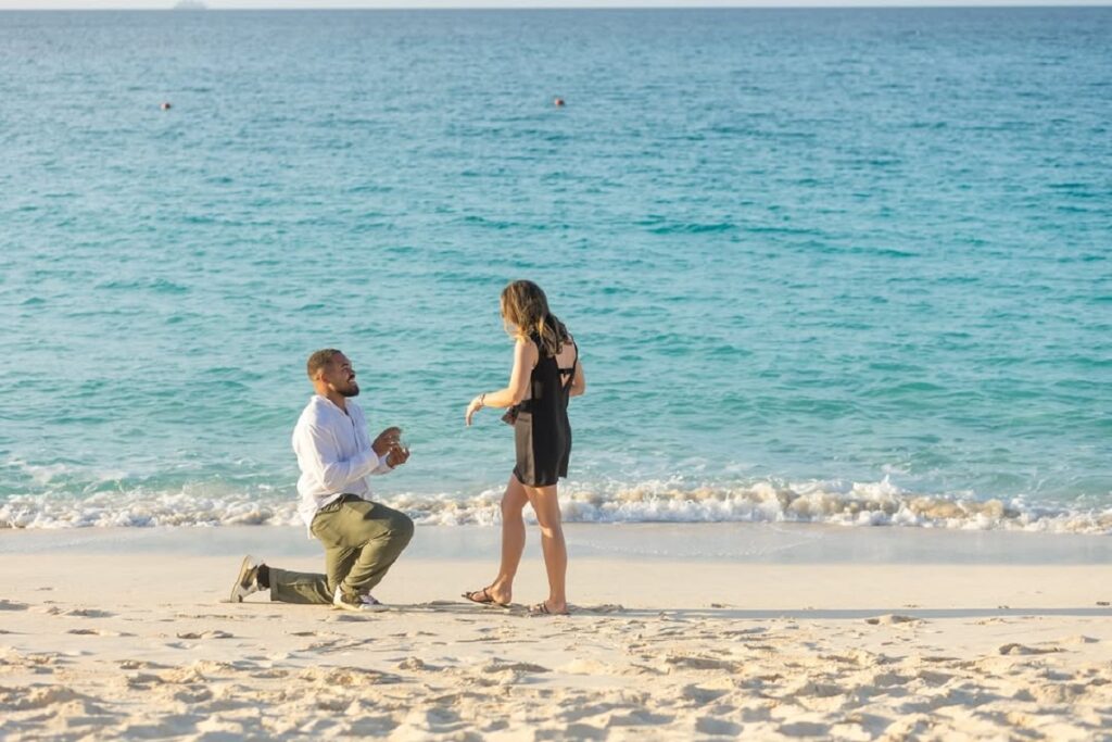 Ollie Lawrence and his girlfriend, Beth Eastwood