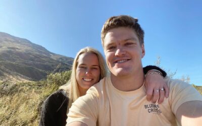 Scott Barrett and his wife, Hannah McCulloth