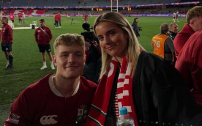 Fin Smith and his girlfriend, Gracie Hand