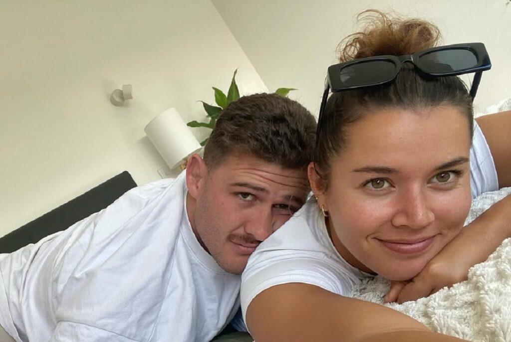 Dalton Papali'i and his wife, Marty Puketapu