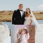 Ethan de Groot, his wife Claudia and their baby