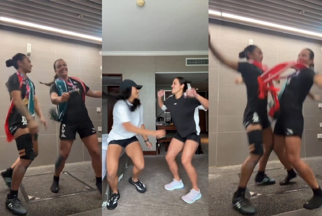 Stacey Waaka and Mahina Paul's birthday dance