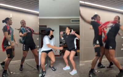 Stacey Waaka and Mahina Paul's birthday dance