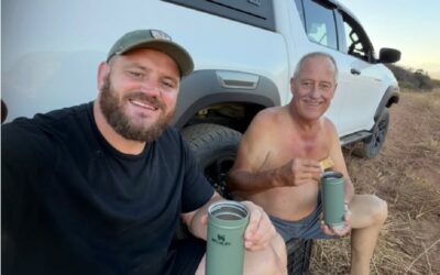 Wilco Louw and his father