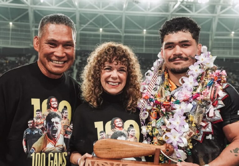 Du’Plessis Kirifi Reveals Childhood Dream Celebrating Hurricanes 100th Cap with Parents