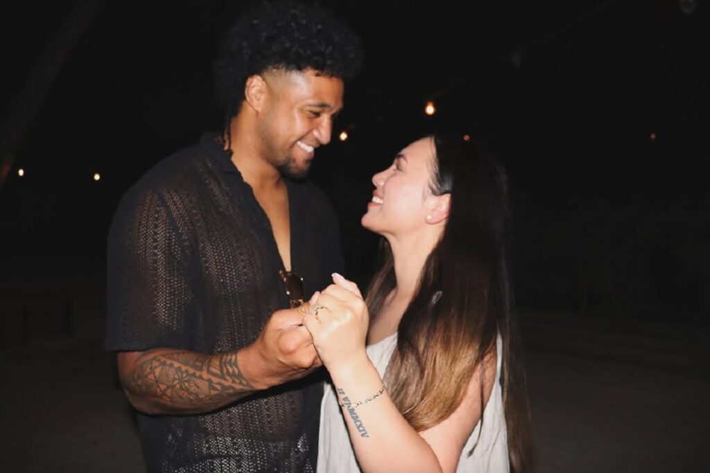 Leicester Fainga'anuku wife Terena Te Whaiti