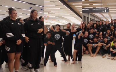 Native Americans Black Ferns welcome