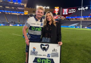 Beauden Barrett wife surprise