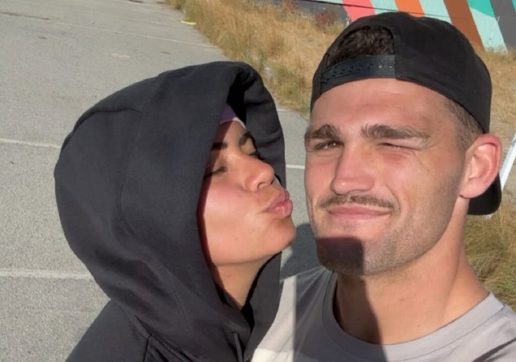 Nathan Cleary and his girlfriend, Mary Fowler