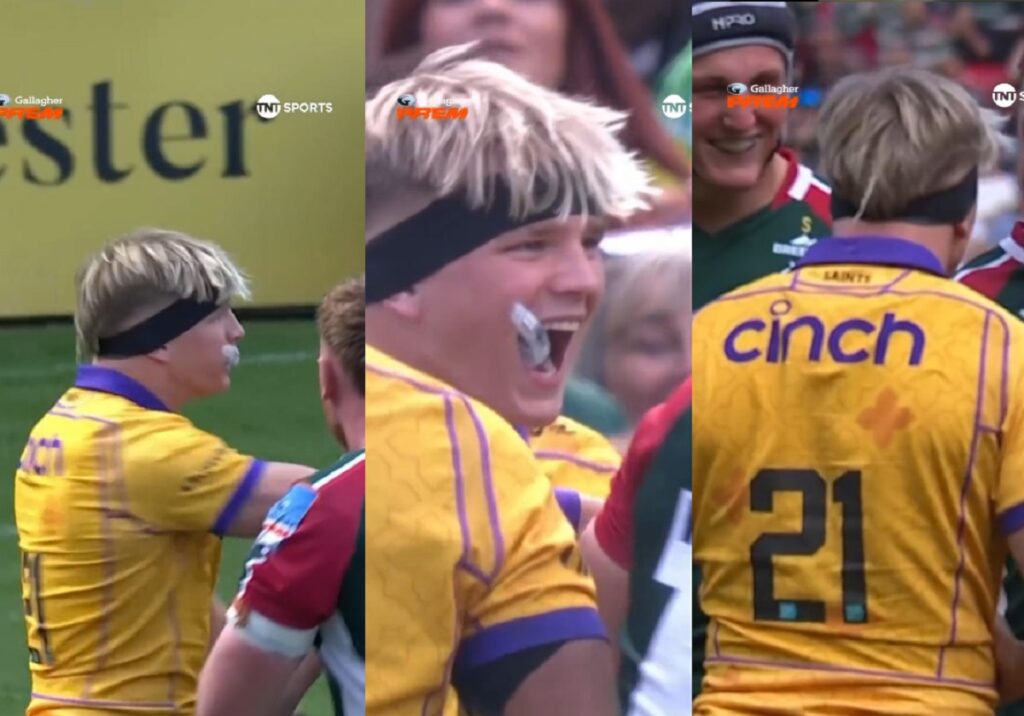 Henry Pollock Leicester Tigers incident