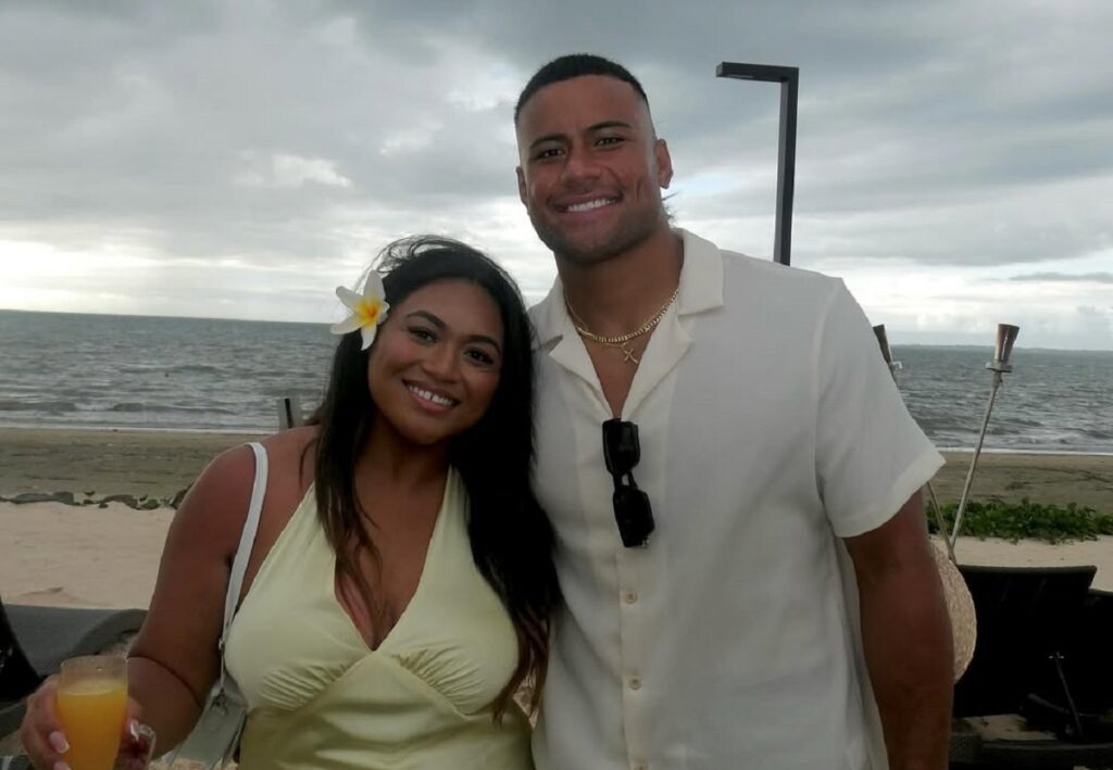 Stephen Crichton and his wife