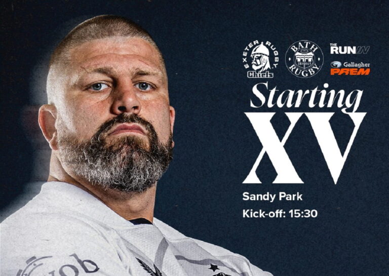 Bath squad Exeter Chiefs