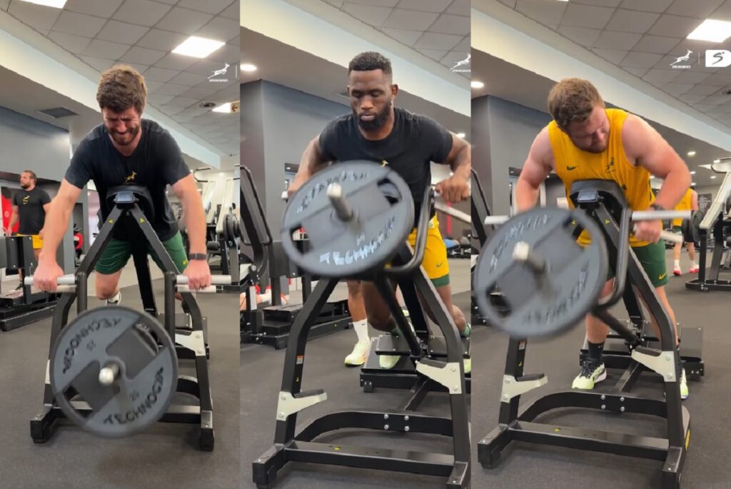 Springboks gym England