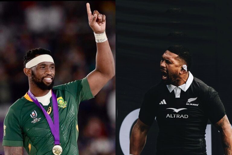 Ardie Savea and Siya Kolisi
