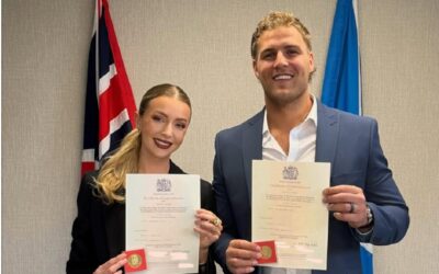 Duhan van der Merwe citizenship