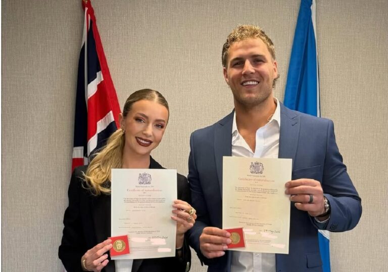 Duhan van der Merwe citizenship