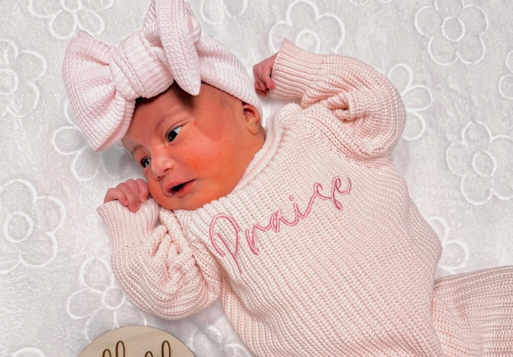 Stephen Crichton's baby