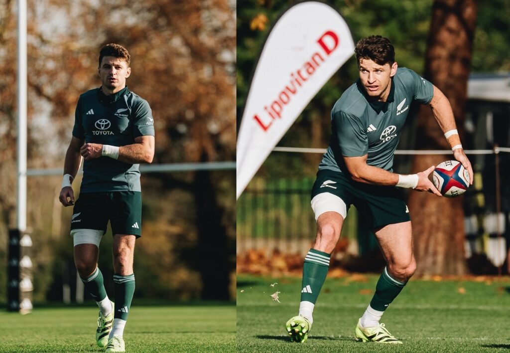 All Blacks Ruben Love Beauden Barrett