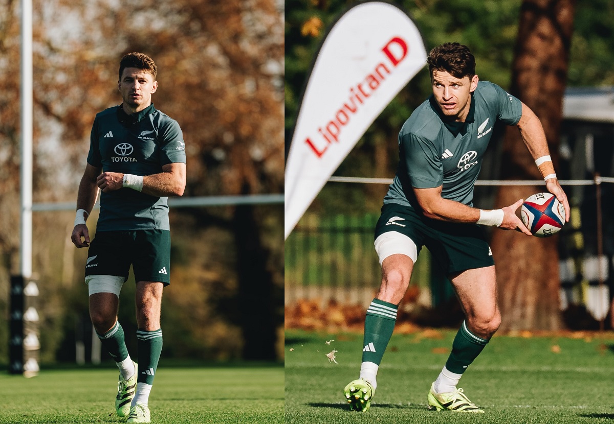 All Blacks Ruben Love Beauden Barrett