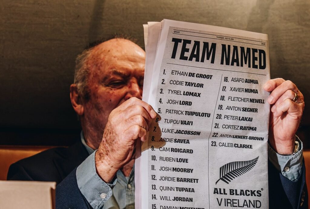 Dave Rennie All Blacks tweaks Eden Park