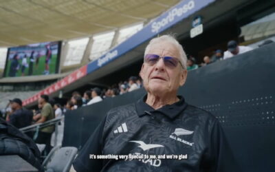 80-year-old fan All Blacks message