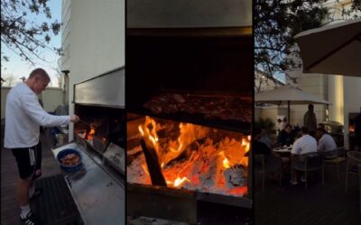 All Blacks braai