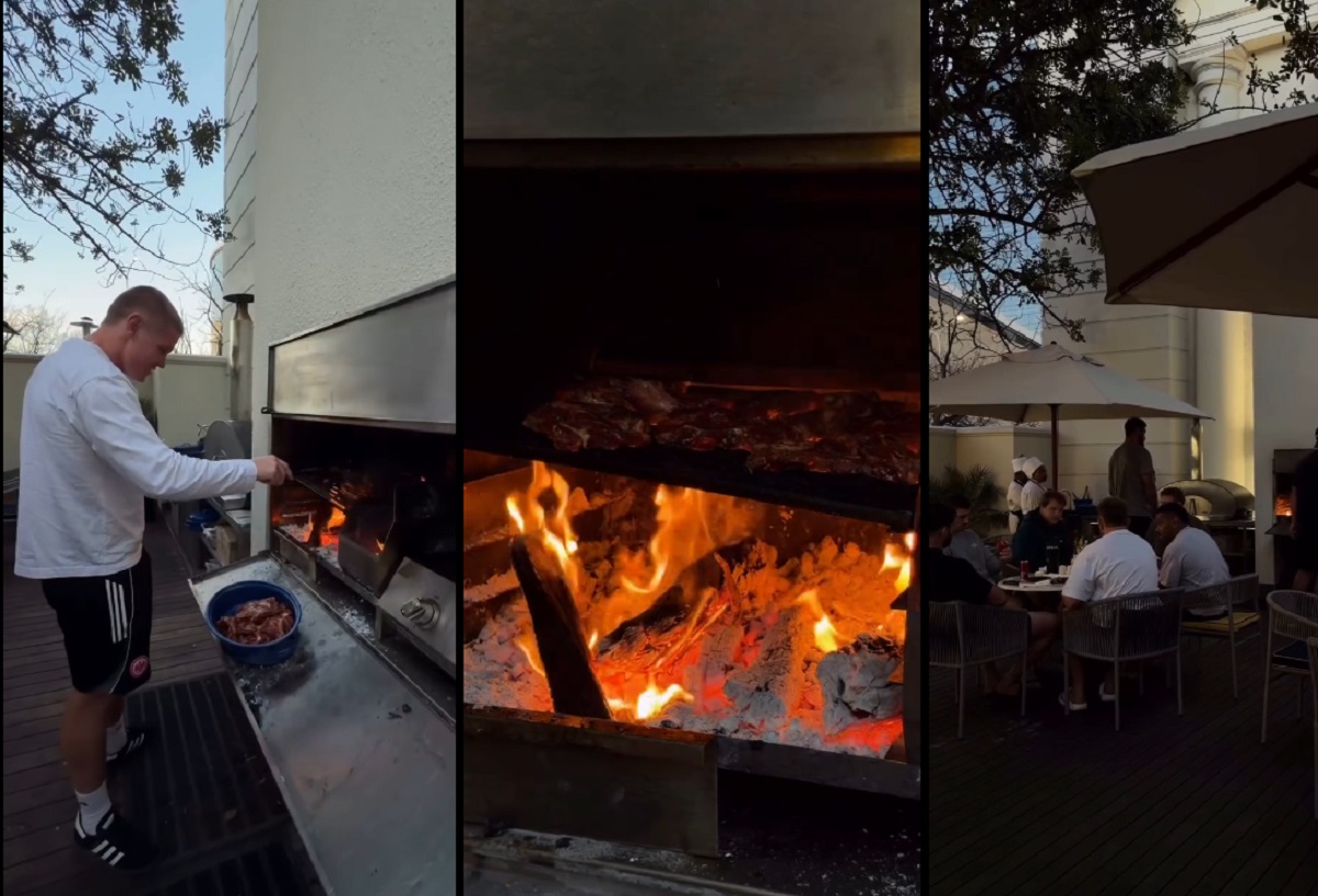 All Blacks braai