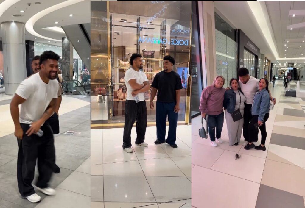 Ardie Savea prank