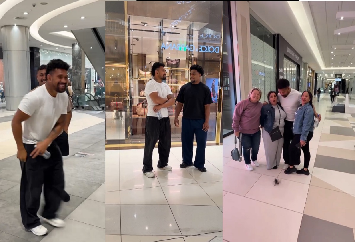 Ardie Savea prank