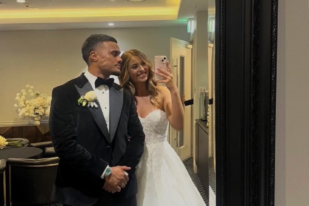 Spencer Leniu and his partner Alexia Loizou