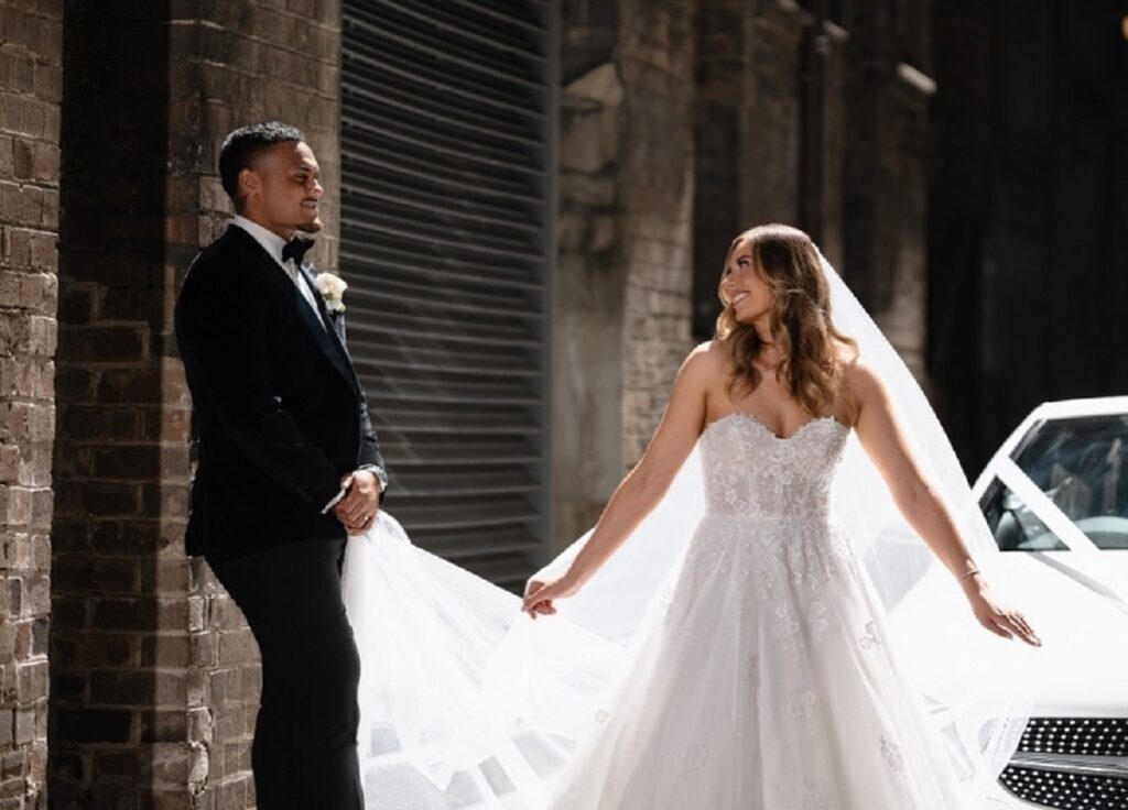 Spencer Leniu and his partner Alexia Loizou