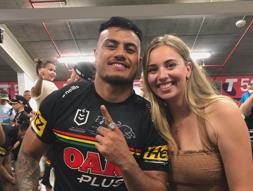 Spencer Leniu and his partner Alexia Loizou