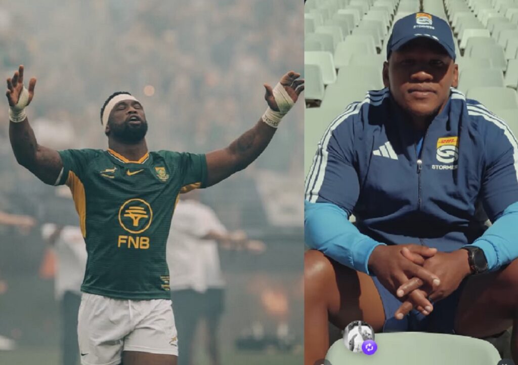 Siya Kolisi and Bongi Stormers