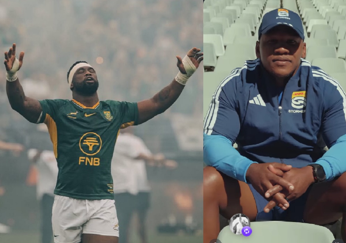 Siya Kolisi and Bongi Stormers