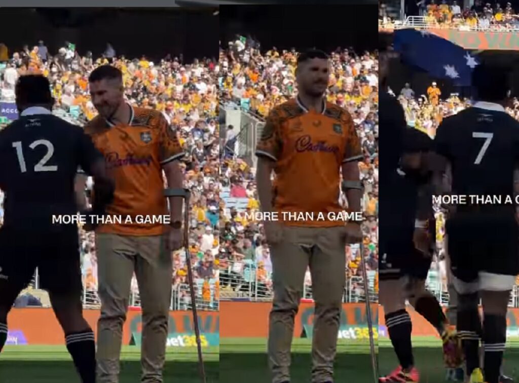 All Blacks Nathan Charles haka