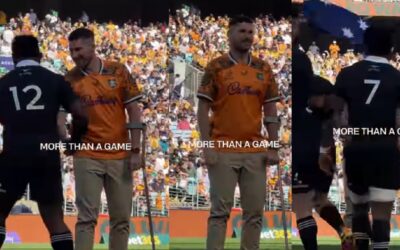 All Blacks Nathan Charles haka